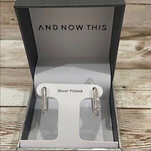 And Now This Silver Plated‎ Women's Earrings